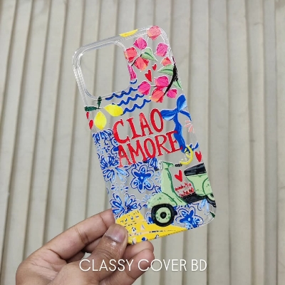 Picture of Semi Customize Transparent Back Cover For Iphone 16/Iphone 16 Pro/Iphone 16 Pro Max/Iphone 16 Plus