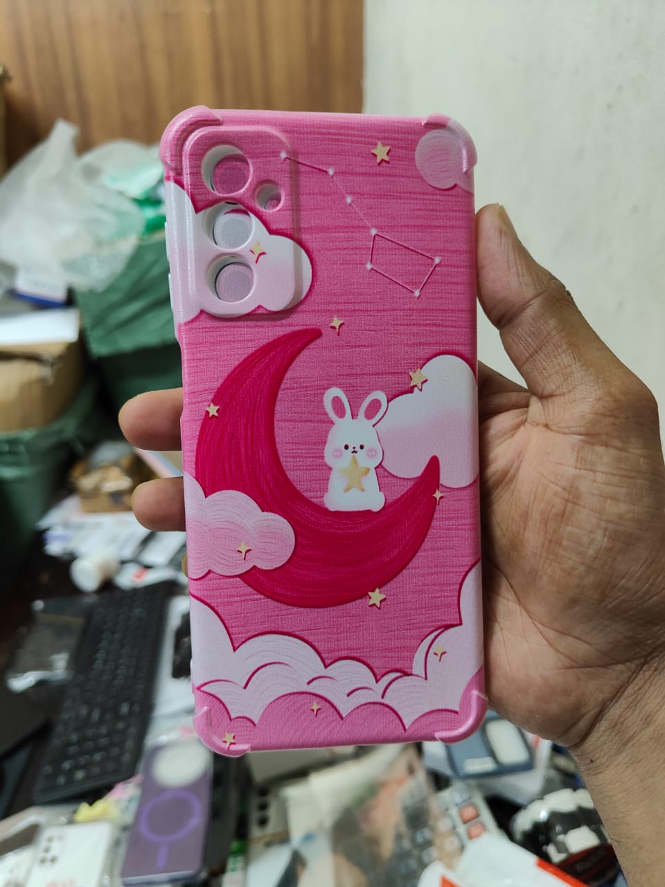 Picture of For  Samsung Galaxy A56/Samsung Galaxy A36/Samsung Galaxy A16/Samsung Galaxy A15/Samsung Galaxy A55/Samsung Galaxy A54/Case Matte Silicone New heart Design Back Cover for  Samsung Galaxy A56 Soft Phone Casing