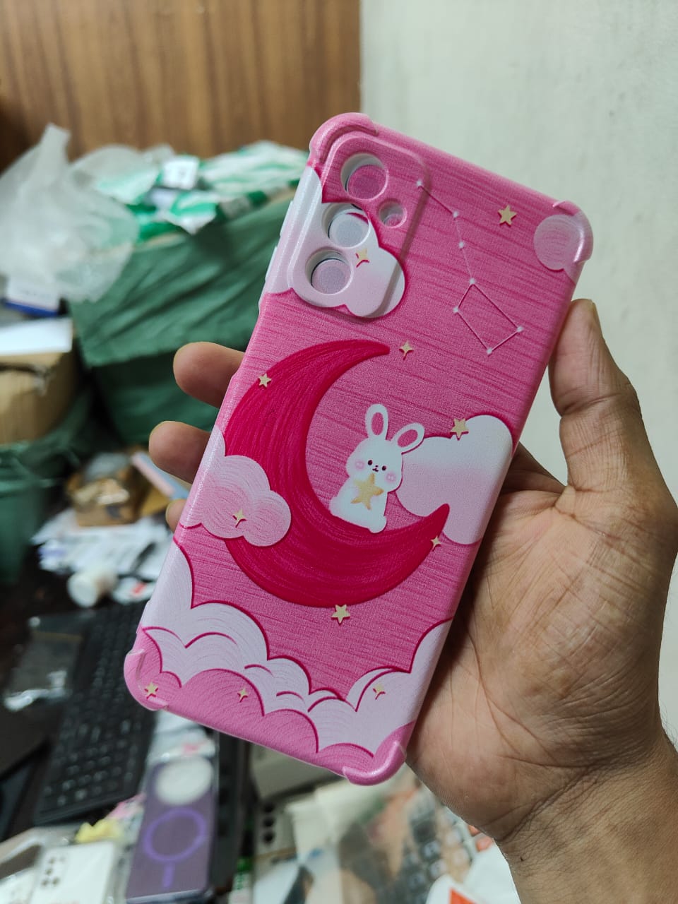 Picture of For  Samsung Galaxy A56/Samsung Galaxy A36/Samsung Galaxy A16/Samsung Galaxy A15/Samsung Galaxy A55/Samsung Galaxy A54/Case Matte Silicone New heart Design Back Cover for  Samsung Galaxy A56 Soft Phone Casing