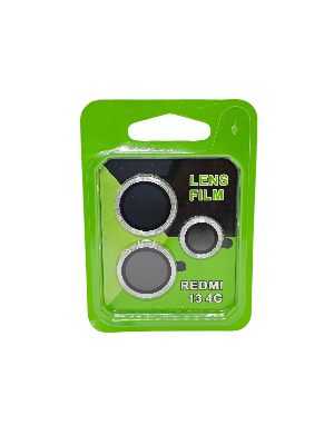 Picture of Xiaomi Redmi 13 4G 5G Ring Camera Protector Alloy Metal Ring Black and Silver