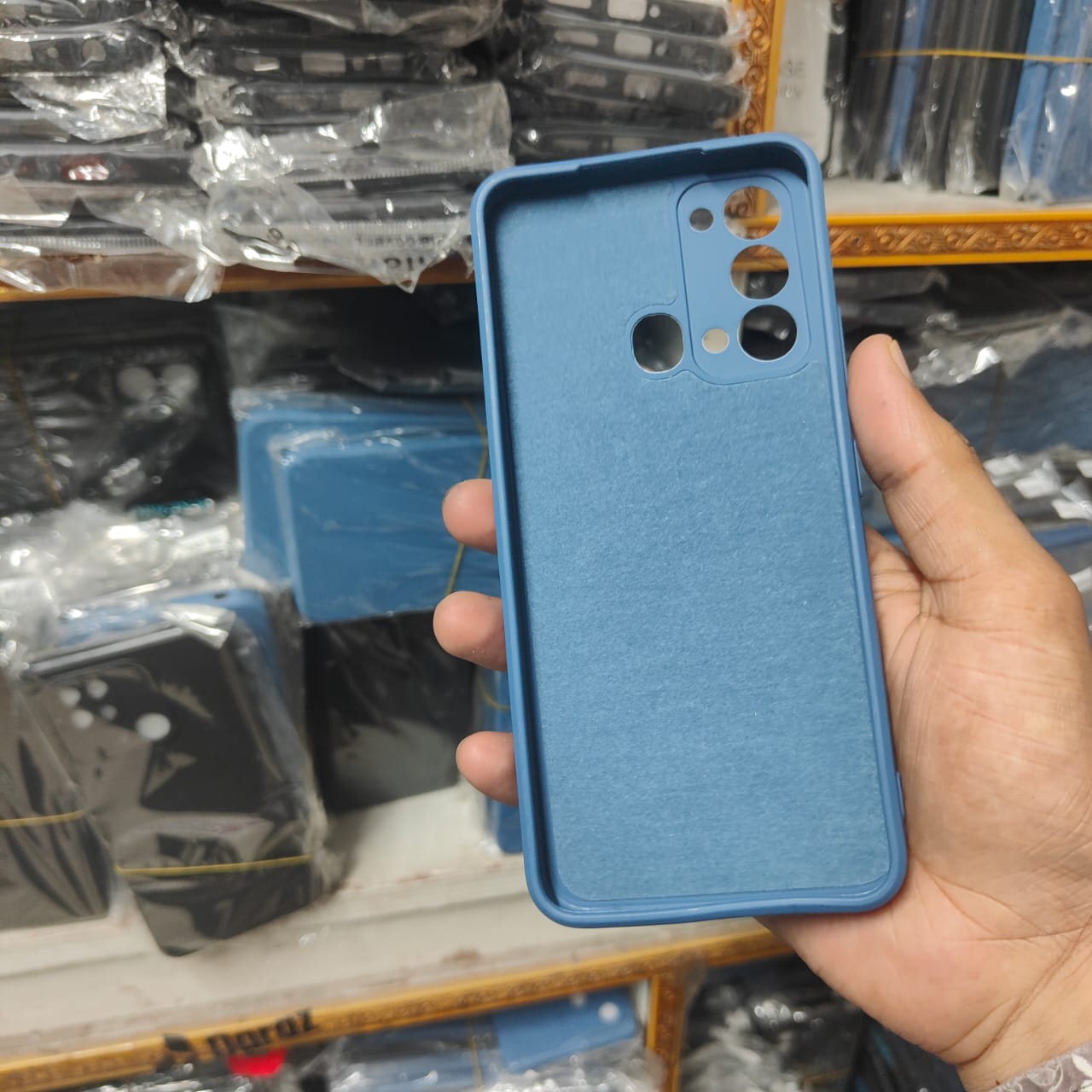 Picture of For iTel Vision 3 Heavy Strong Liquid Silicone Soft Gel Rubber Shockproof Cover Case For itel vision 3 Back Cover Case