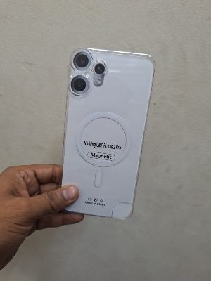 Picture of Anti Yellow Unique Case For nothing phone cmf 2 pro Clear Hard Transparent Phone Back Cover