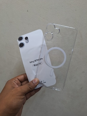 Picture of Anti Yellow Unique Case For nothing phone cmf 2 pro Clear Hard Transparent Phone Back Cover