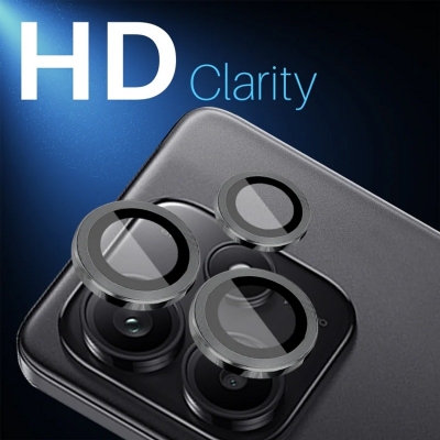 Picture of Xiaomi Redmi Note 14 4G Lens Protectors Metal Ring Case Camera Tempered Glass Protector