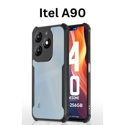 Picture of Itel A90 Case Crystal Clear Case ipaky Slim Anti Scratch TPU Shockproof Protective Phone Cover