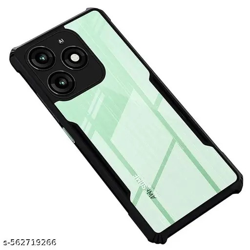 Picture of Itel A90 Case Crystal Clear Case ipaky Slim Anti Scratch TPU Shockproof Protective Phone Cover