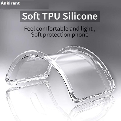 Picture of Huawei P20 Back Cover Transparent Extra Bumper Anti Shock Soft Crystal Clear Cover For Huawei P20