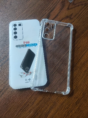 Picture of Soft Transparent TPU Silicone Case For Huawei P40 Phone Back Cover Case Slim Soft TPU Clear Cover