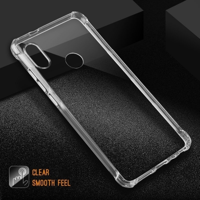 Picture of For Xiaomi Mi 8  Premium Silicone Case Crystal Clear Soft TPU Ultra-Thin Transparent Flexible Protective Mobile Phone Back Cover