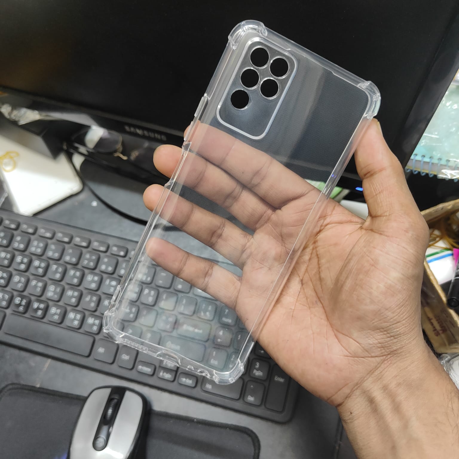 Picture of Infinix Note 10 Premium Silicone Case Crystal Clear Soft TPU Ultra-Thin Transparent Flexible Protective Mobile Phone Back Cover