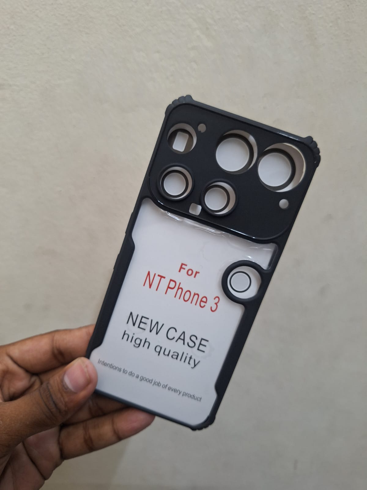 Picture of For Nothing Phone 3 Back Case Camera Protection Xundd Transparent Protective Mobile Phone Back Cover NothingPhone 3 Mobile Phone Back Cover