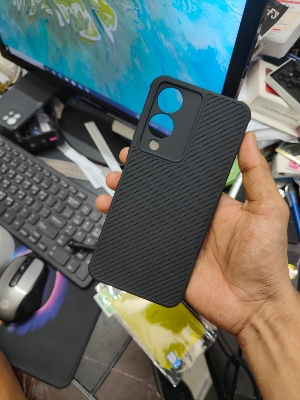 Picture of For Vivo y17s/Y17s Luxury Silicon Protect Back Cover Soft Case