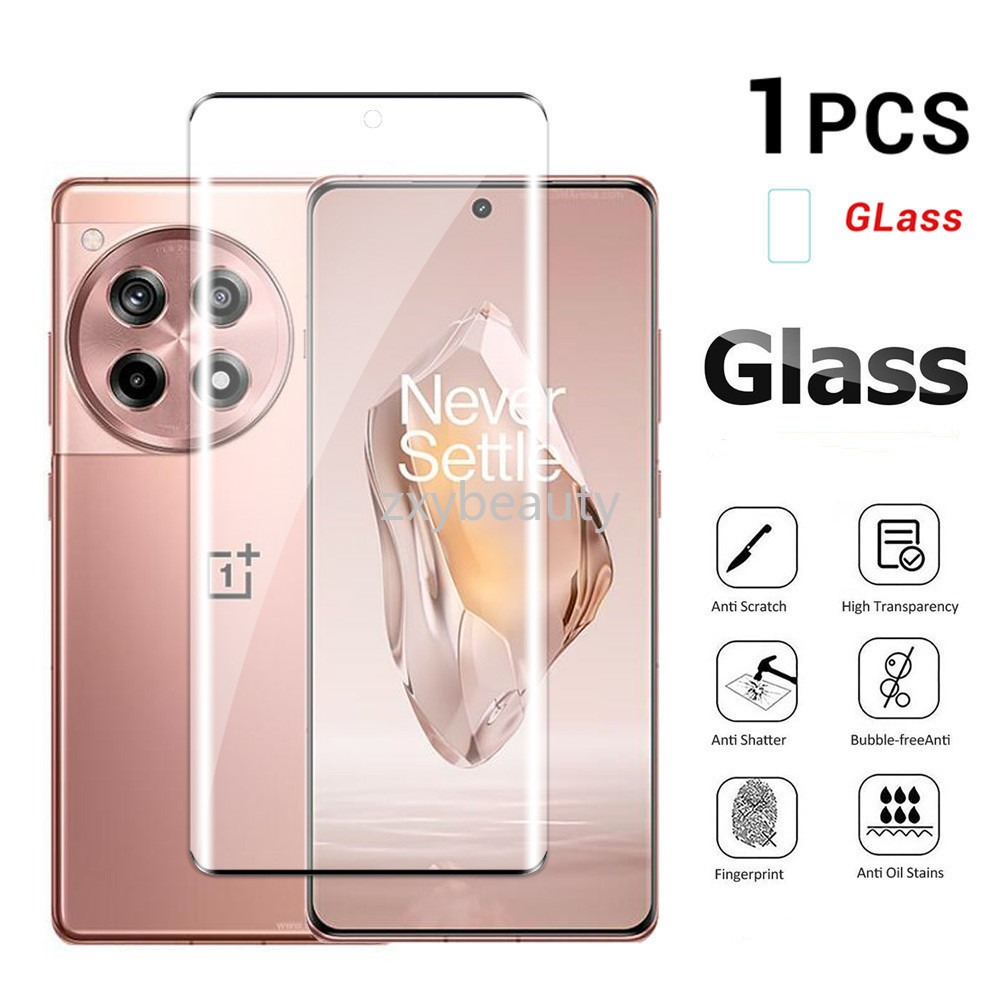 Picture of 2in1 Full Cover Curved Tempered Glass Screen Protector For OnePlus ACE 3 Pro 2 3Pro 2Pro 2024 4G 5G Protective Glass For 1+ACE3 1+ACE2 ACE3 ACE2 ACE3Pro ACE2Pro Camera Lens Film