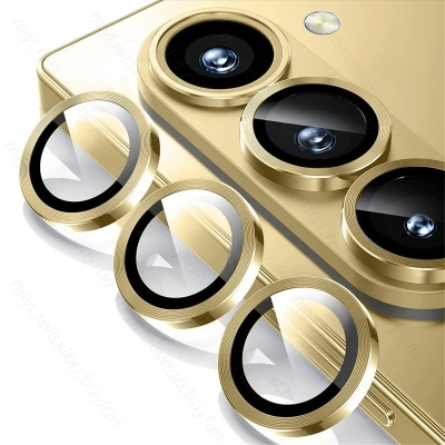 Picture of For Samsung Galaxy Z Fold 6 5G 2024 Camera Lens Protector Glass for ZFold6 Fold6 SamsungZFold6 Back Lens Metal Protector Ring Cover