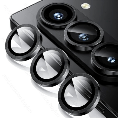 Picture of For Samsung Galaxy Z Fold 6 5G 2024 Camera Lens Protector Glass for ZFold6 Fold6 SamsungZFold6 Back Lens Metal Protector Ring Cover