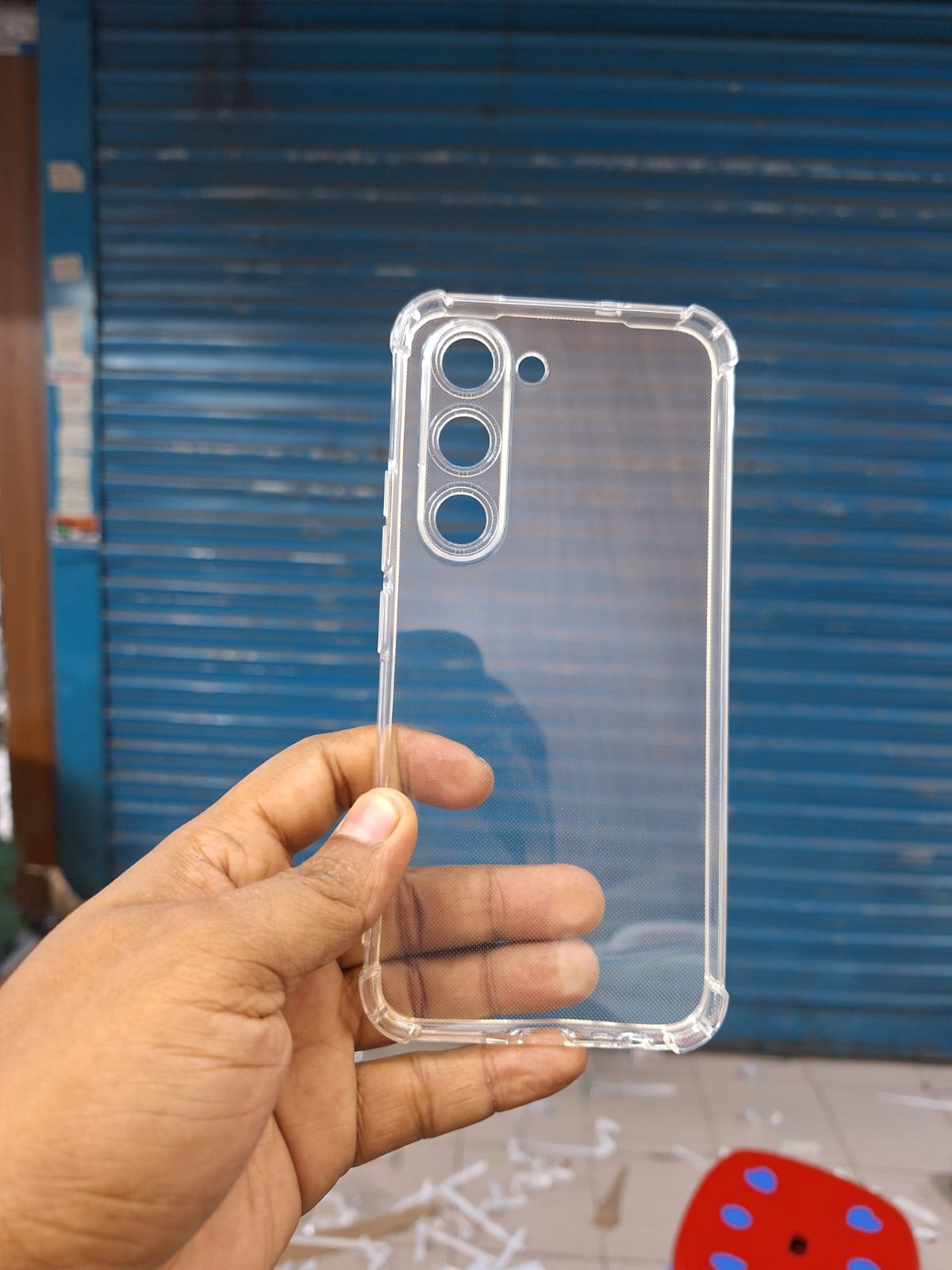 Picture of Techno Spark 40 Pro Flexible Clear Transparent Soft TPU Back Case Cover with bumper