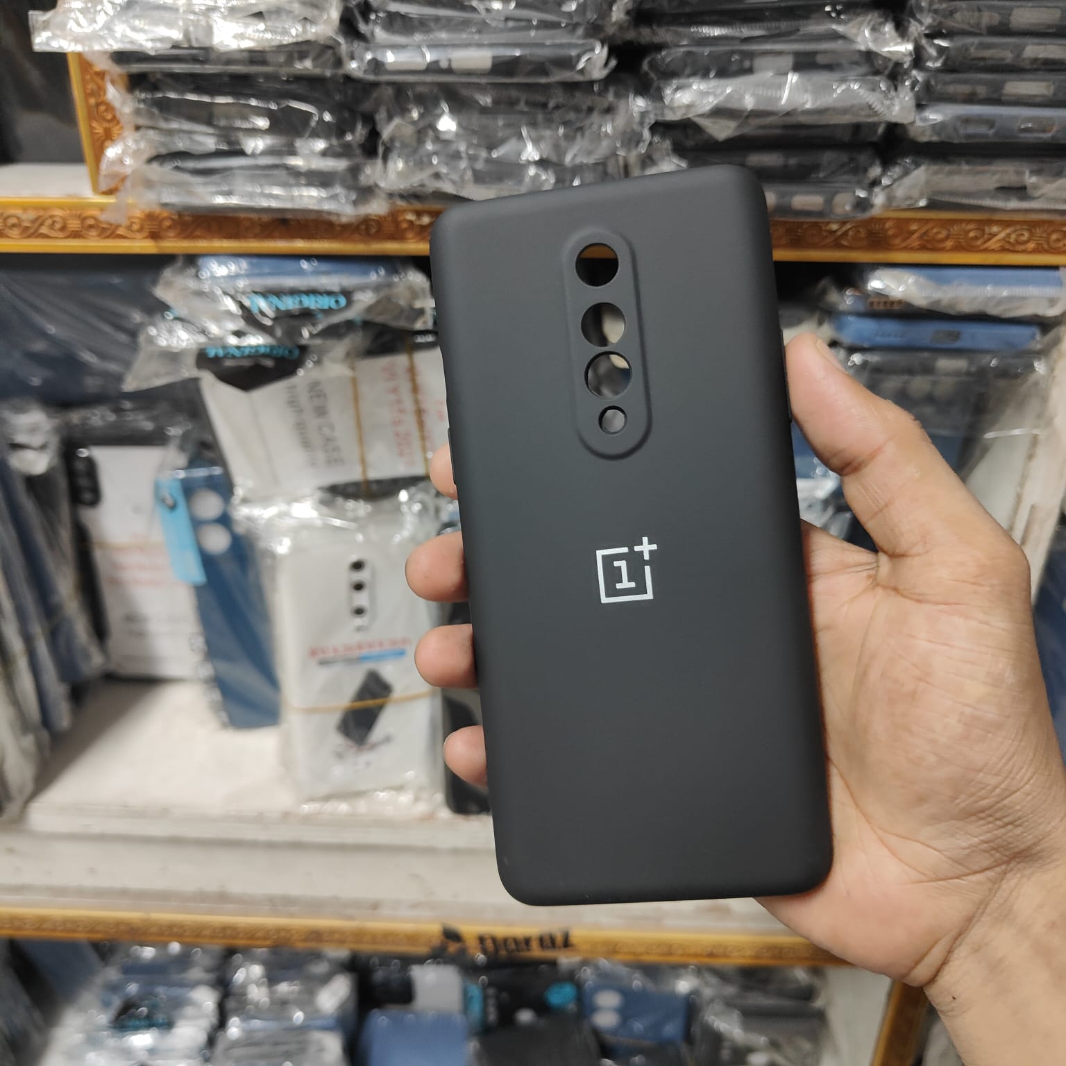 Picture of For One Plus 8/1+8 Silky And Soft - Touch Finish With Camera Production Soft SILICONE COVER
