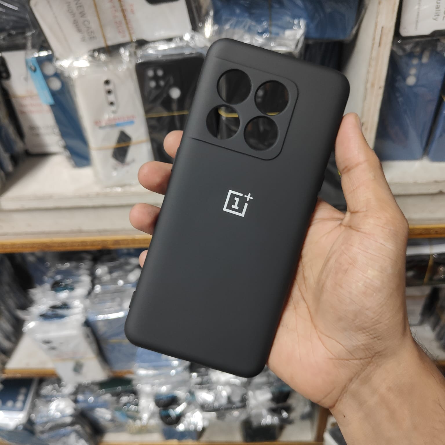 Picture of For One Plus 10 Pro /10 Pro Silky And Soft - Touch Finish With Camera Production Soft SILICONE COVER