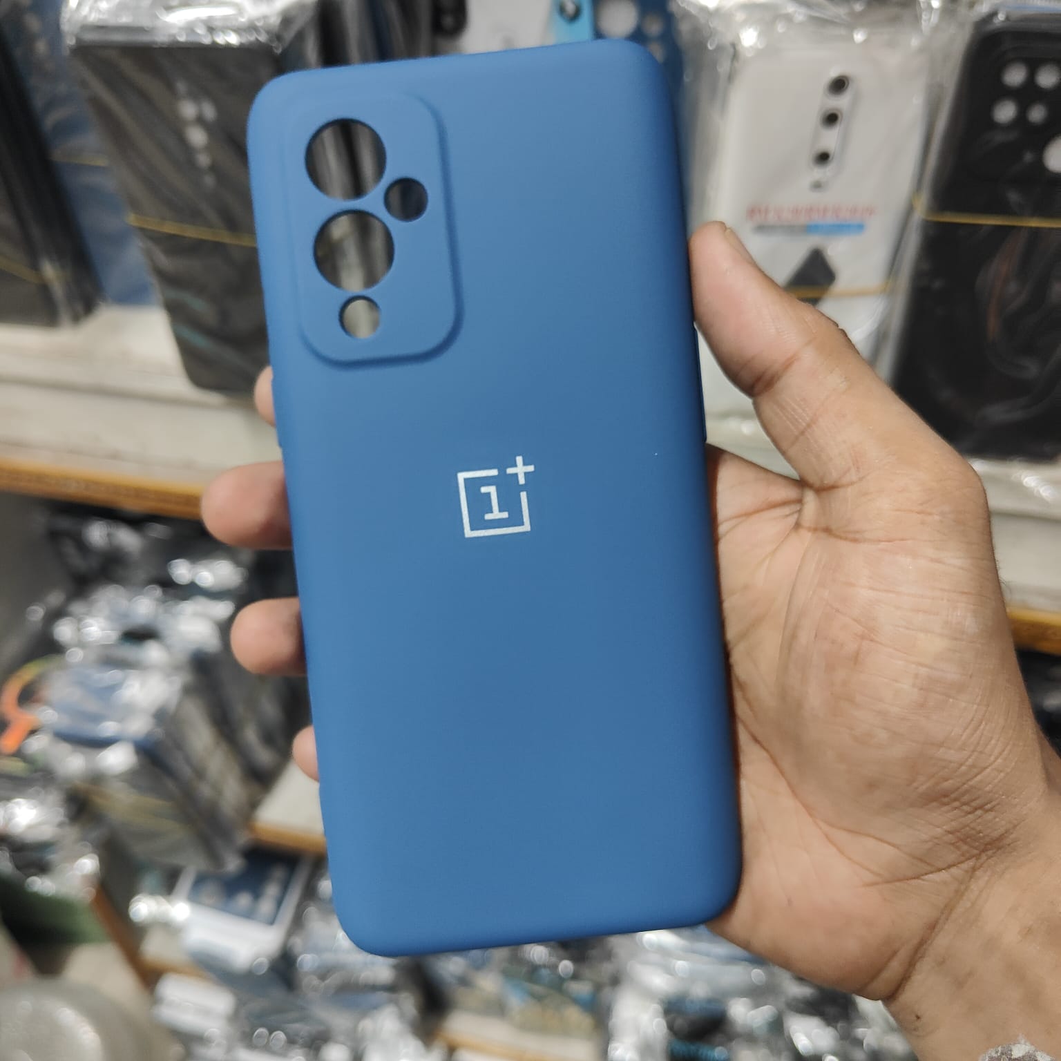 Picture of For One Plus 9 /1+9 Silky And Soft - Touch Finish With Camera Production Soft SILICONE COVER