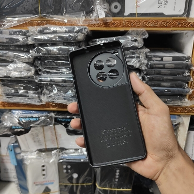Picture of FOR One Plus 12/One Plus 12R Silky And Soft - Touch Finish With Camera Production Soft SILICONE COVER