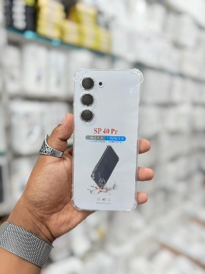 Picture of For Techno Spark 40 pro Silicon Airbag Transparent tpu back cover case