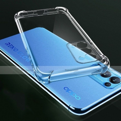 Picture of OPPO RENO 5 5G CRYSTAL CRACK ORIGINAL SOFT CASE CASING CLEAR TPU COVER For Reno5 Phone Case