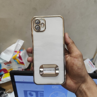 Picture of For Samsung Galaxy A04/Samsumg Galaxy M13 5G Logo View with Camera Lens Protector Soft Slim CD Back Cover For Samsung A04/M13 5G Phone Case