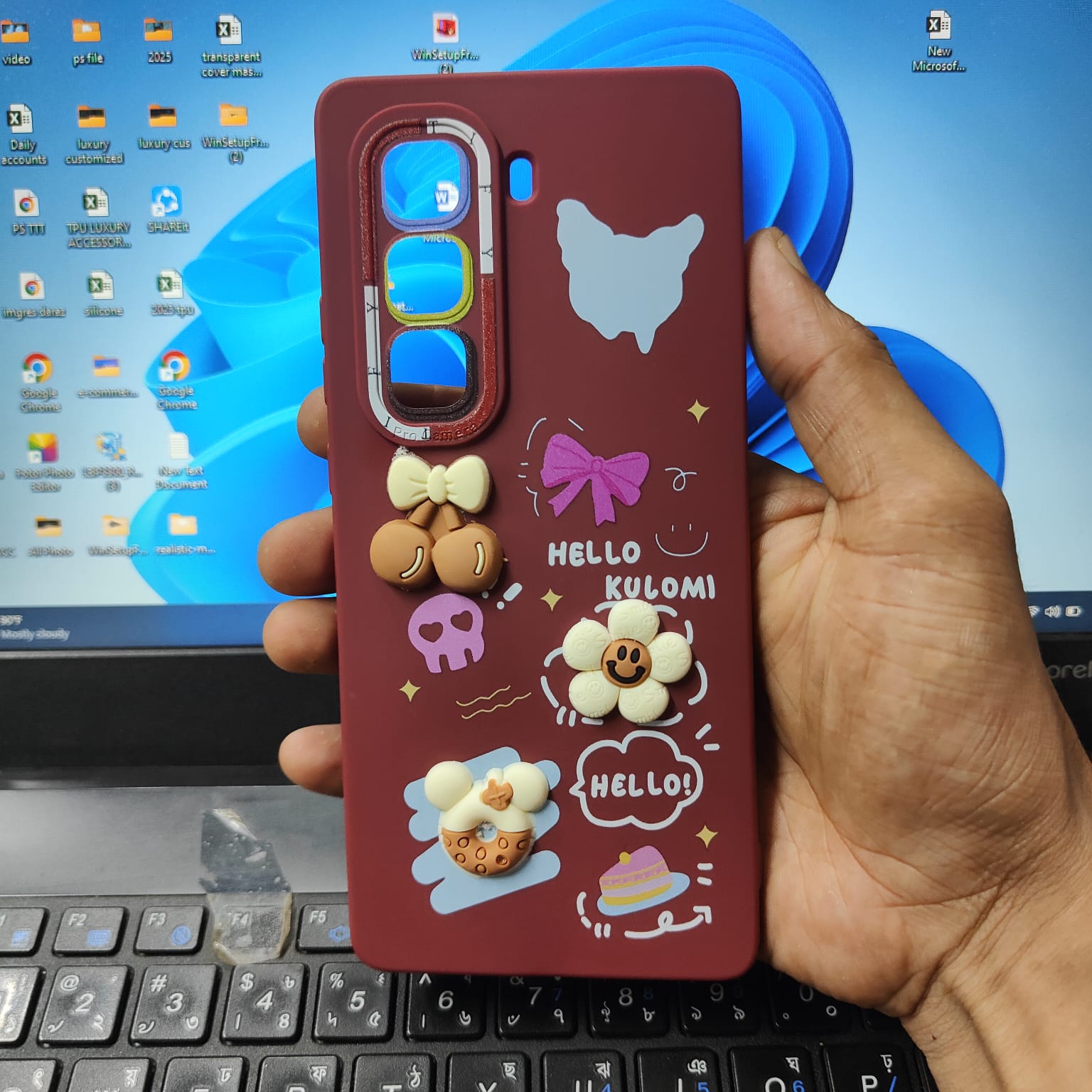 Picture of Infinix Hot 50 Pro Plus / Hot 50 Pro+ Kitty Ladies Back Cover