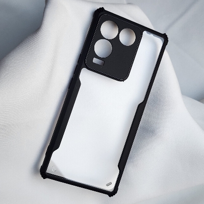 Picture of For Vivo iQOO Z7 Pro / Vivo S17e Xundd Airbags Soft TUP Bumper Shockproof Shell Back Clear Camera and Screen Protective Phone Cover