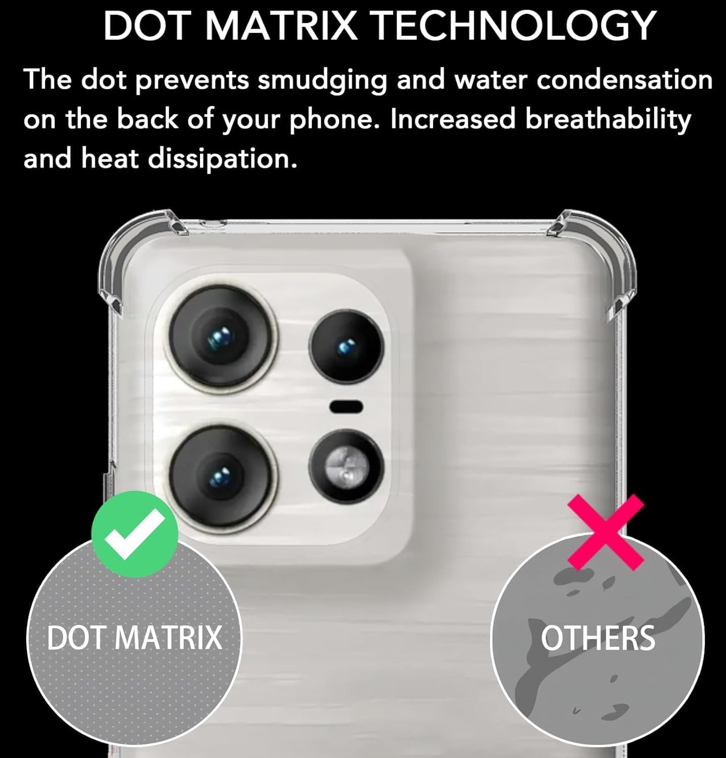 Picture of For Motorola Edge 50 Pro 5G Premium Silicone Case Crystal Clear Soft TPU Ultra-Thin Transparent Flexible Protective Mobile Phone Back Cover