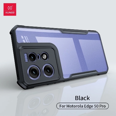 Picture of Motorola Edge 50 Pro Xundd Protective Airbag Bumper Transparent Back Side Clear Phone Case For Motorola Edge 50 pro Back Cover