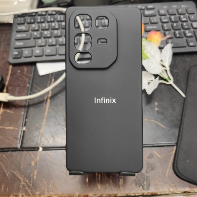 Picture of Infinix Note 50 Plus /Infinix Note 50 Pro + Back Cover With Soft Silicone Comfortable LongLasting Silicone Premium Handy Back Phone Case