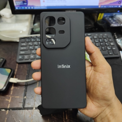 Picture of Infinix Note 50/Infinix Note 50 Pro 4g Back Cover With Soft Silicone Comfortable LongLasting Silicone Premium Handy Back Phone Case
