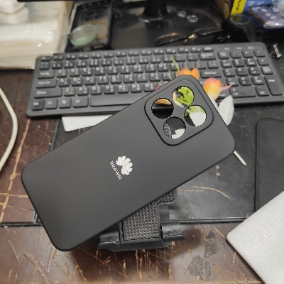 Picture of Premium Liquid Silicone Phone case for Honor X8c Liquid Silicon Mobile Back Case Soft Silicone Phone Cover