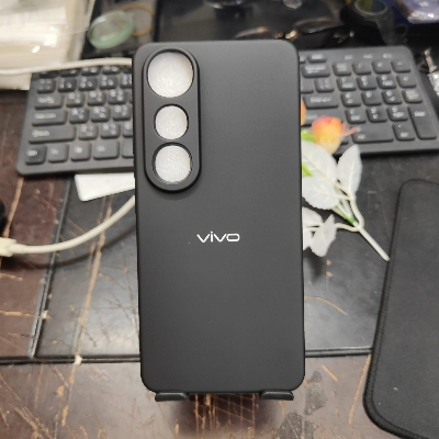 Picture of Vivo V50 Lite Phone Case Ultra Slim Shockproof Matte Luxury Rubber Skin Liquid Silicone Case