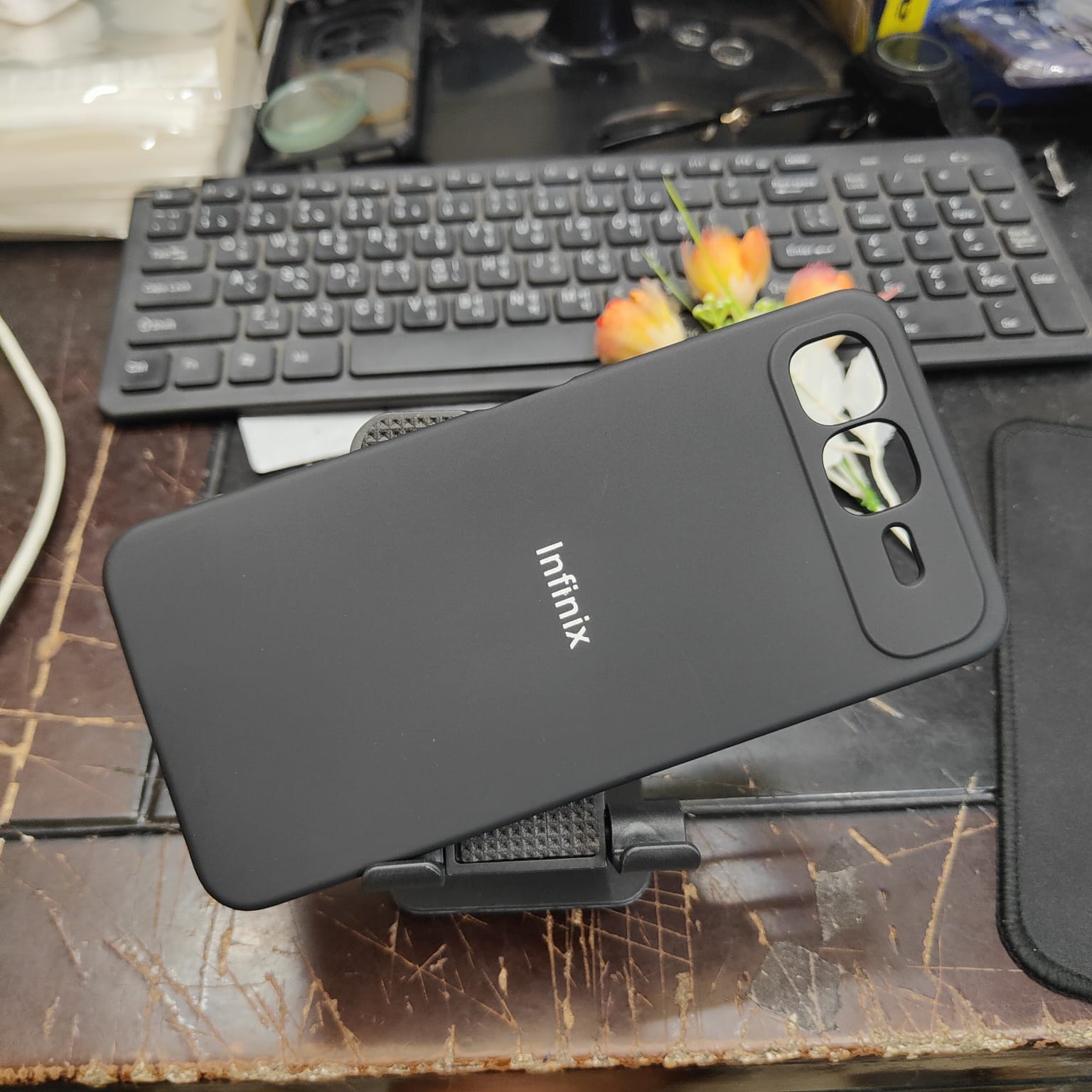 Picture of Silicone Back Case for Infinix Smart 10 Plus – Soft Touch Liquid Silicone with Camera Protection Infinix Smart 10+
