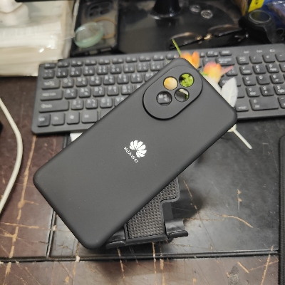 Picture of Silicone Back Case for Honor 200 Soft Touch Liquid Silicone with Camera Protection