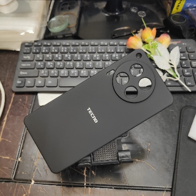 Picture of Silicone Back Case for Tecno Camon 30 4G/5G– Soft Touch Liquid Silicone with Camera Protection
