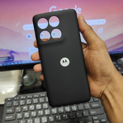 Picture of Motorola Edge 60 Liquid Silicone Back Cover – Skin-Friendly Soft Touch Premium Case