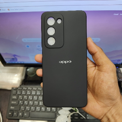 Picture of Silicone Back Case for Oppo A5 – Soft Touch Liquid Silicone with Camera Protection