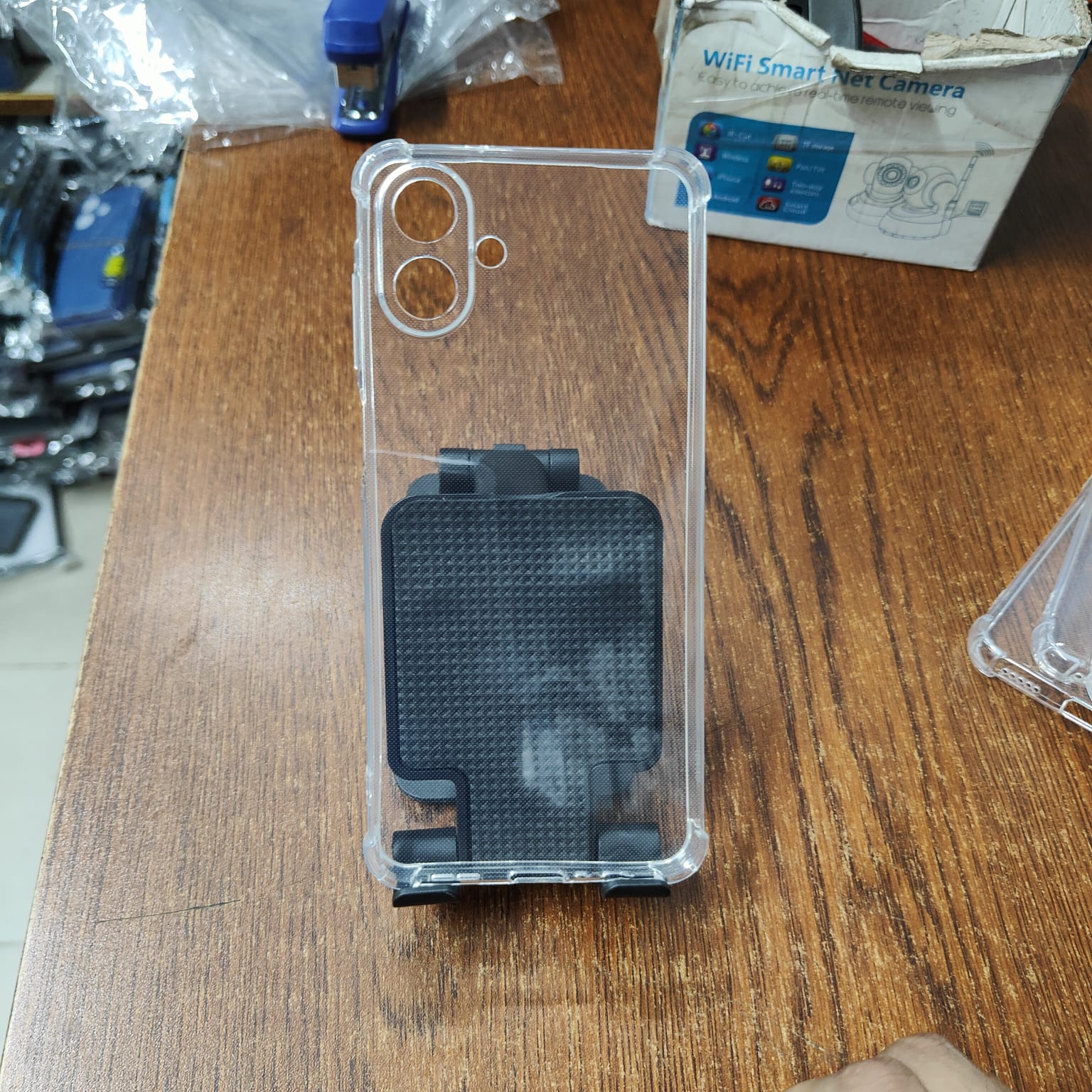 Picture of For Samsumg Galaxy A07 Soft TPU Clear Transparent Shockproof Airbag Case – Protective Back Cover with Anti-Slip Grip