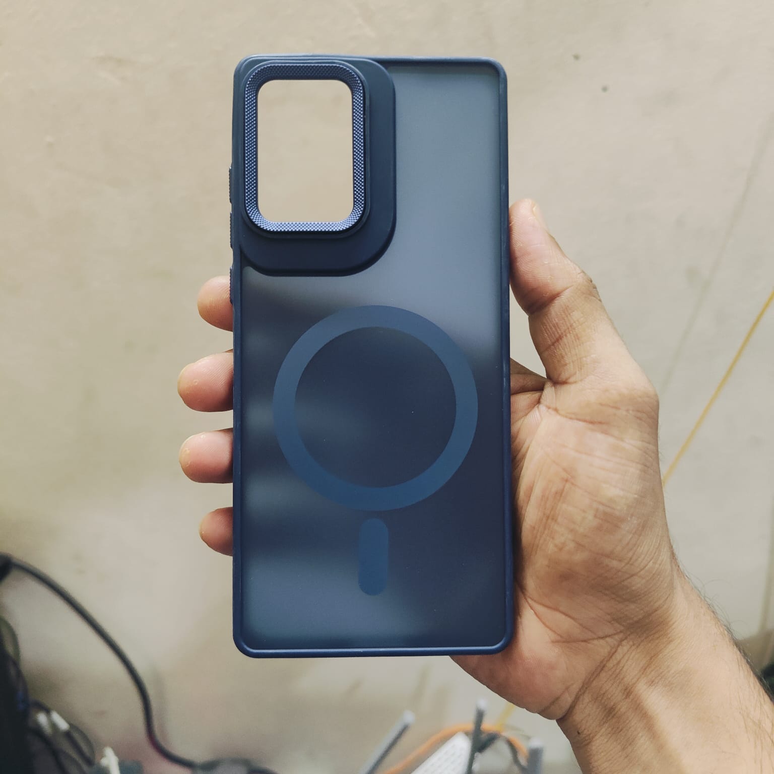 Picture of Motorola moto Edge 50 fusion / Motorola Moto G85 Matte finish Airbag protection premium back cover