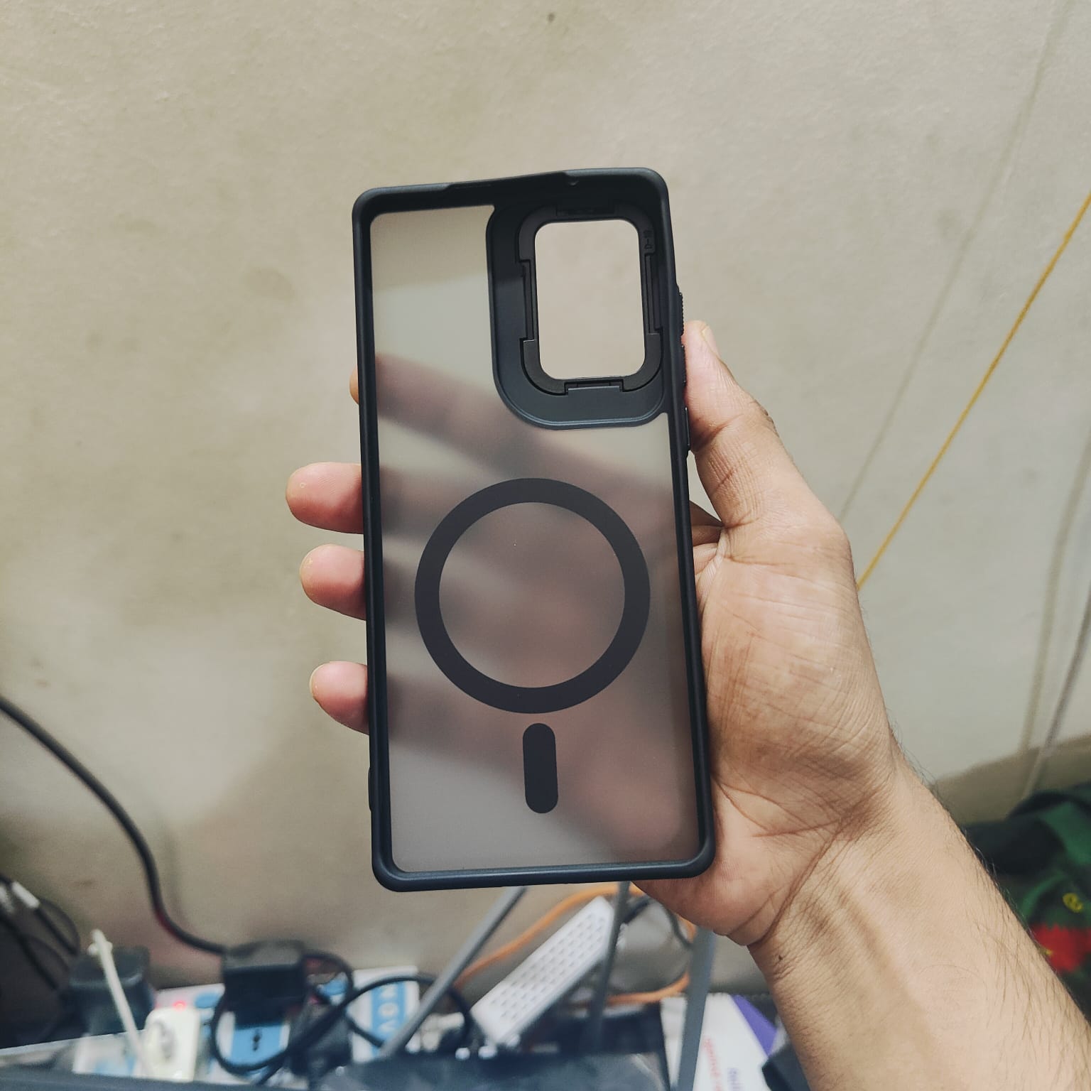 Picture of Motorola moto Edge 50 fusion / Motorola Moto G85 Matte finish Airbag protection premium back cover