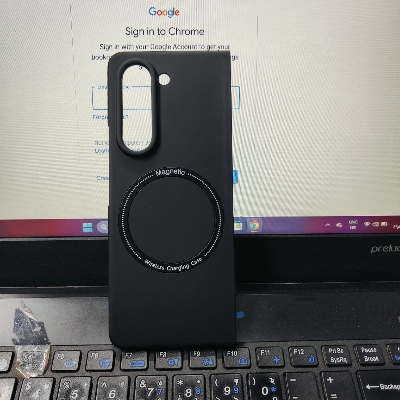 Picture of Samsung Galaxy Z Fold5  Case – Hybrid Magnetic Wireless Charging MagSafe Back Cover Samsung Galaxy Z Fold 5
