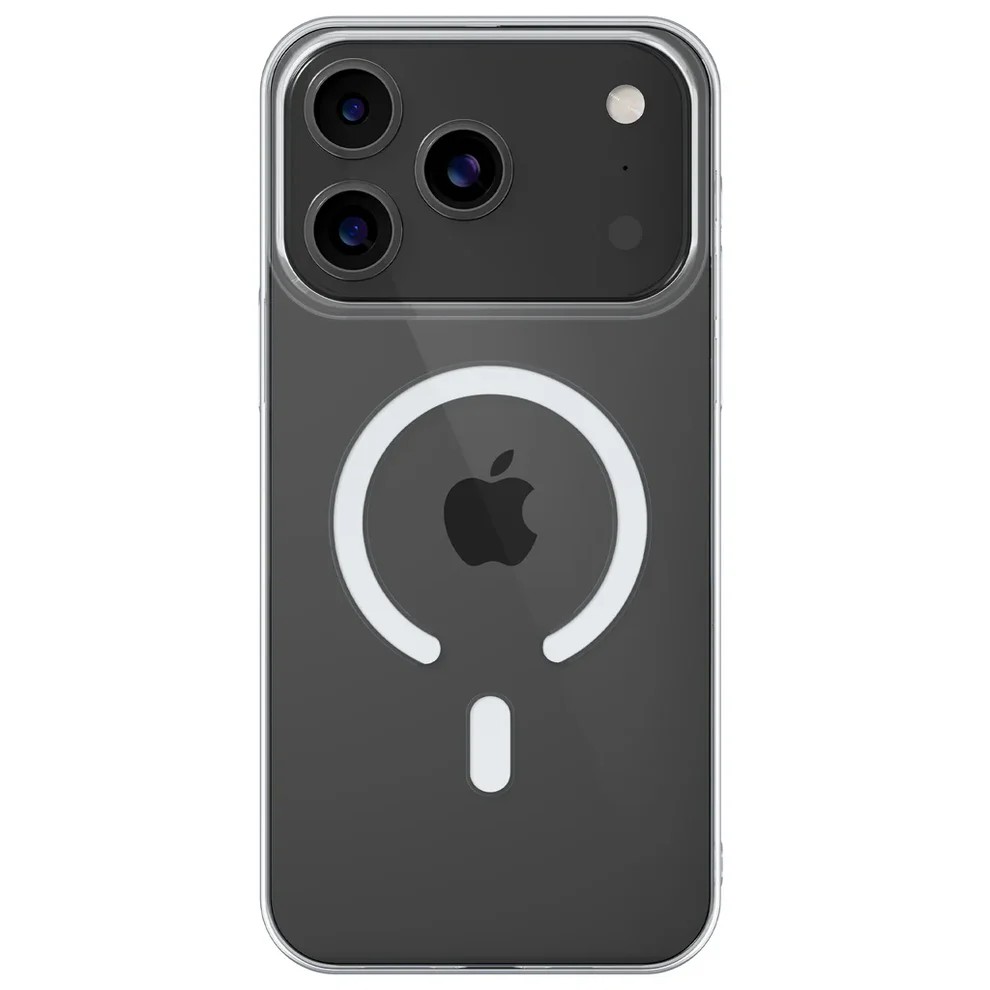 Picture of For iPhone 17 Pro Max Anti Yellow Hard Magsafe Unique Case Clear Hard Phone Back Cover