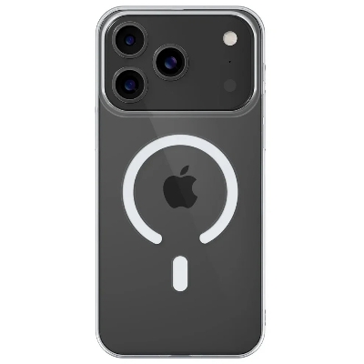 Picture of For iPhone 17 Pro Max Anti Yellow Hard Magsafe Unique Case Clear Hard Phone Back Cover