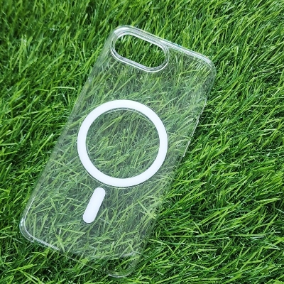 Picture of Iphone 7/8/SE 2020/SE 2022 Case – Anti-Yellow Clear Hard Back Cover with Built-in MagSafe