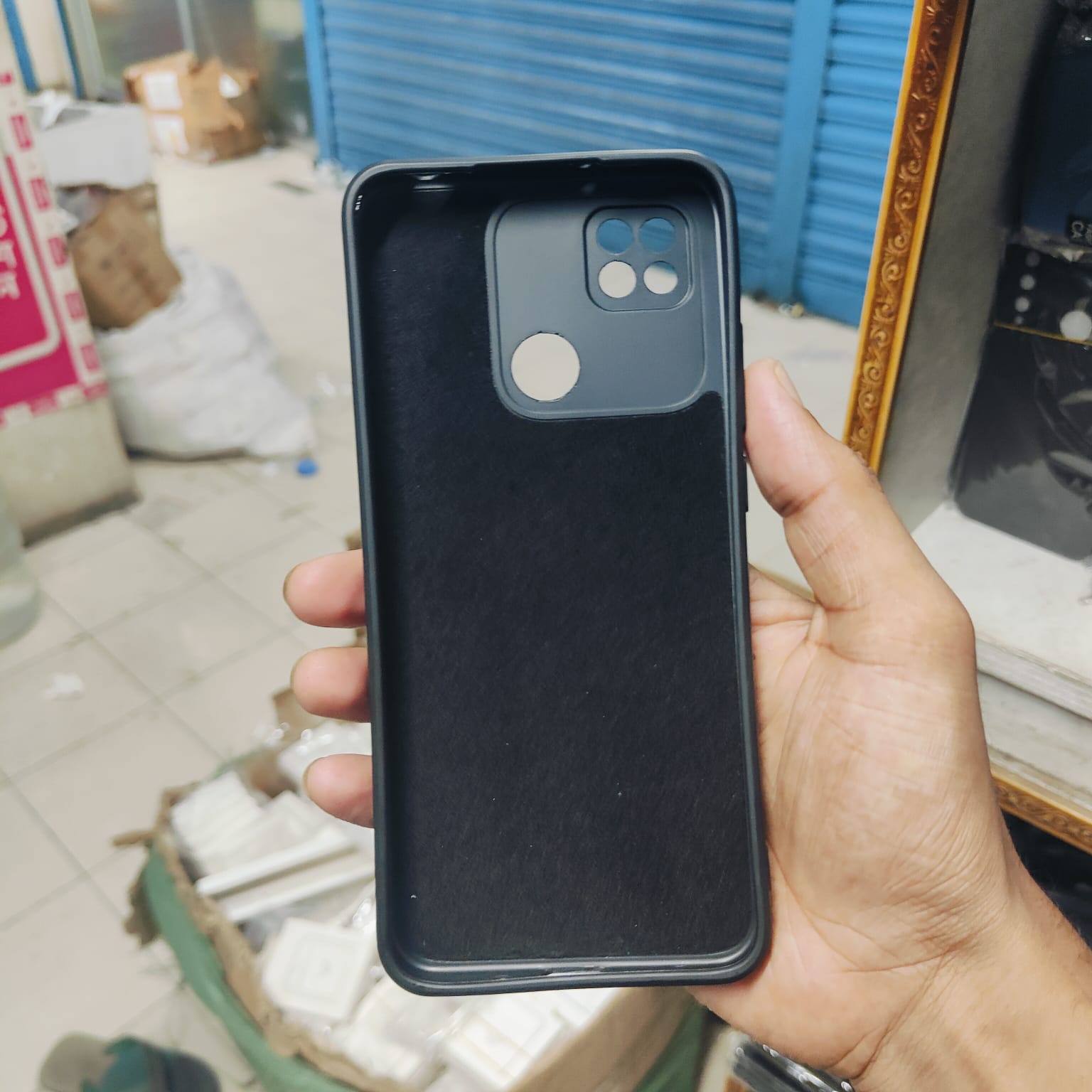 Picture of For Xiaomi Redmi 9C / Xiaomi Redmi 10A / Xiaomi Poco C31 Matte Liquid silicone Soft Gel Rubber Shockproof Phone Case Back Cover
