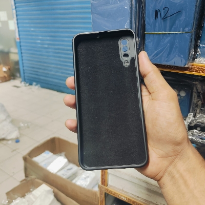 Picture of For Samsung Galaxy A50 / A30S / A50S Heavy Strong Liquid Silicone Soft Gel Rubber Shockproof Cover Case For Samsung A50 Back Cover
