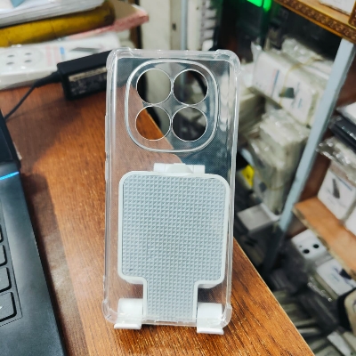 Picture of For Xiaomi Redmi Note 14 Pro 5G/Poco X7 5G  Premium Silicone Case Crystal Clear Soft TPU Ultra-Thin Transparent Flexible Protective Mobile Phone Back Cover